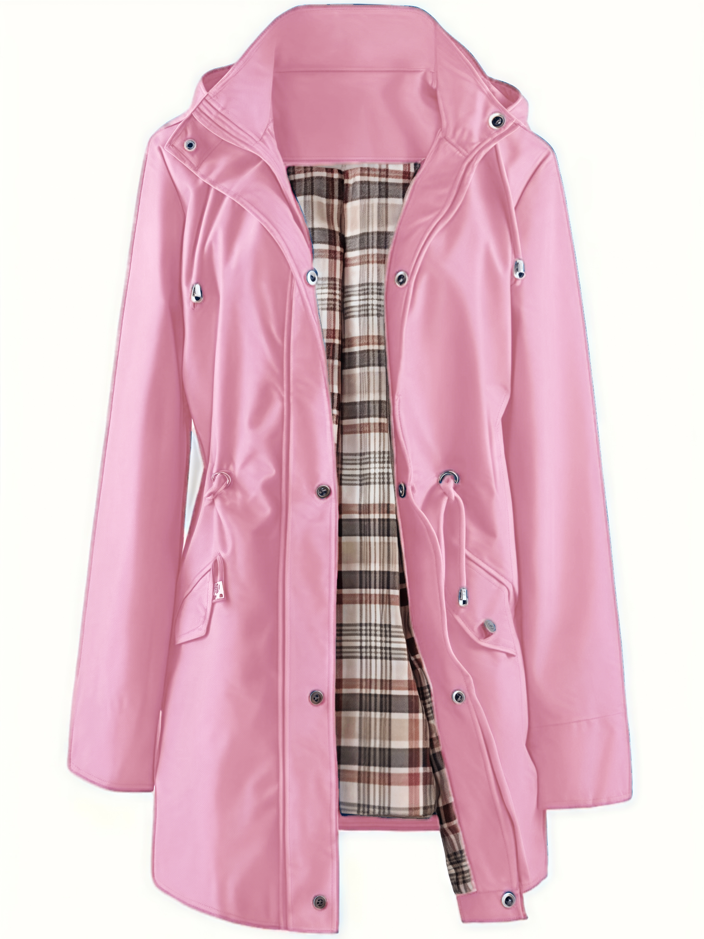 💓Neu eingetroffen 50% Rabatt☂️🌧️Einfarbige Freizeitjacken, wasser- und winddichte Mäntel, Windjacken mit Kapuze