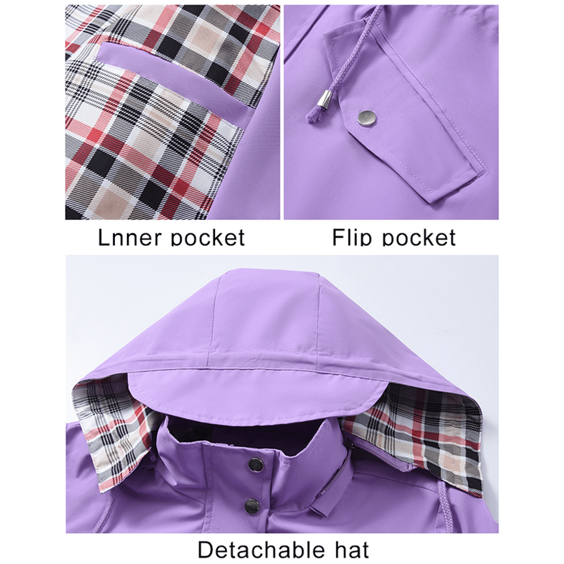 🍂Herbstrabatt 50 %💗🧥Ultimative karierte wasserdichte Jacke für Frauen🍃