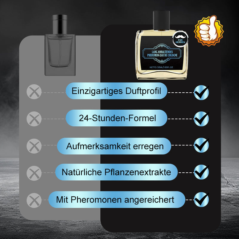 đLang anhaltendes Pheromon-Kölnischwasser fĂŒr MĂ€nnerâ€ïžâđ„ â âMidnight Emberâ-Extrakt | Auf Ălbasis 30 %+, 24-Stunden-Sillage, Amber-Vanille-GewĂŒrz đđ„
