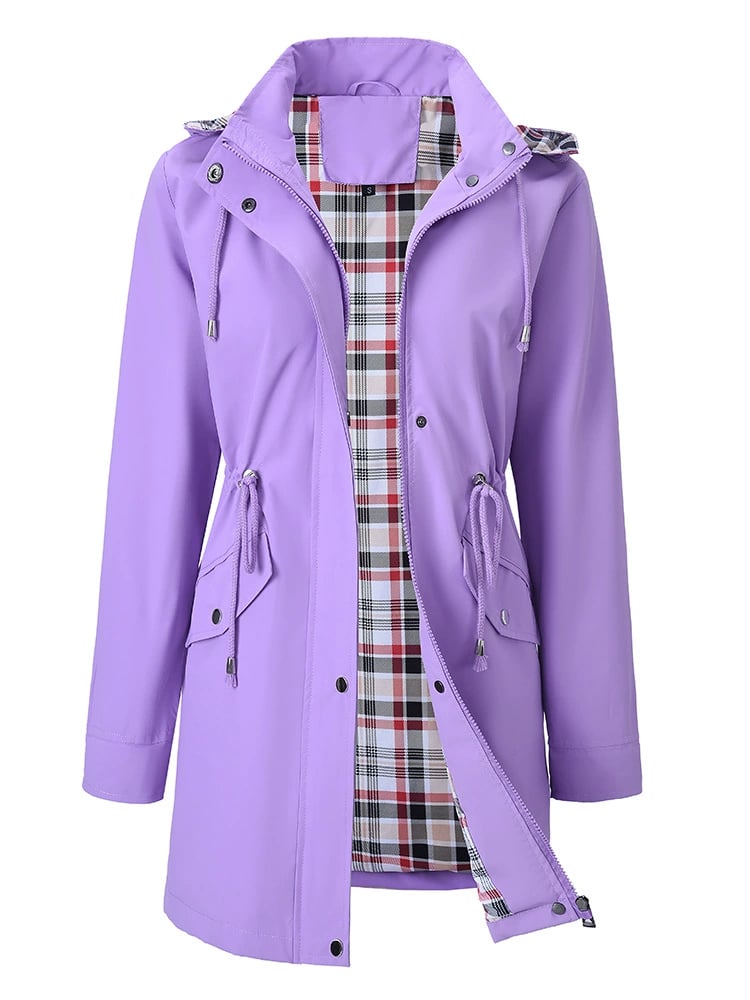 🍂Herbstrabatt 50 %💗🧥Ultimative karierte wasserdichte Jacke für Frauen🍃