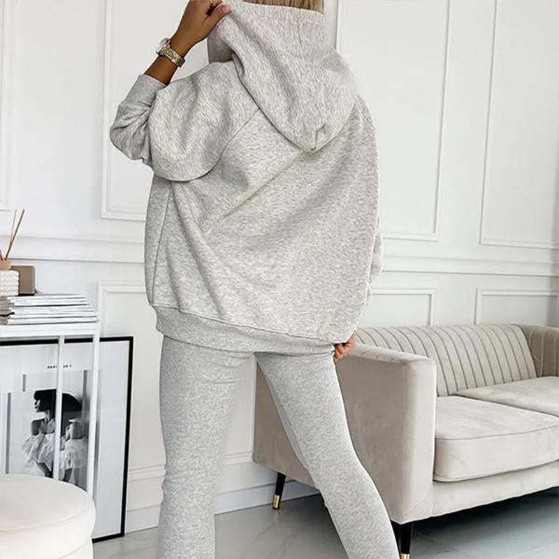 ⏳Begrenzte Zeit 50% Rabatt⏰Lässiger und bequemer Sweatshirt-Anzug mit Kapuze
