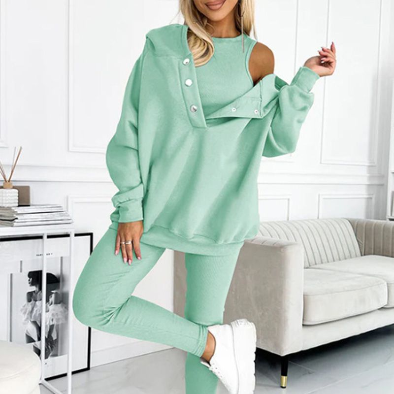 ⏳Begrenzte Zeit 50% Rabatt⏰Lässiger und bequemer Sweatshirt-Anzug mit Kapuze