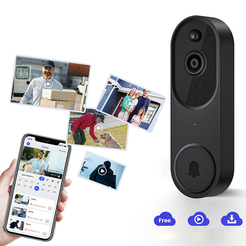 Smart Home Drahtlose HD Video Türklingel & Glocke-6