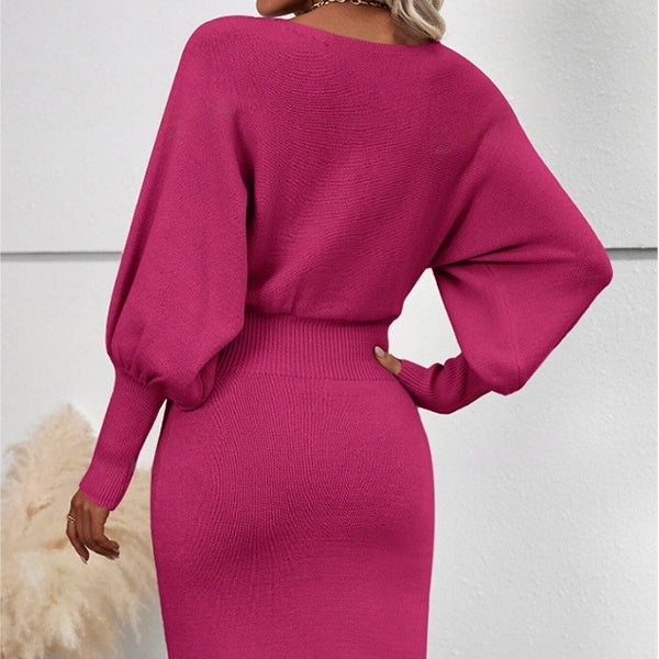 🥰Heiße Neuankömmlinge👗Eleganter Strickrock 2-teiliges Set