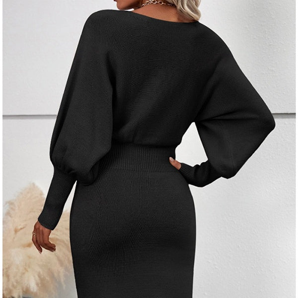 🥰Heiße Neuankömmlinge👗Eleganter Strickrock 2-teiliges Set
