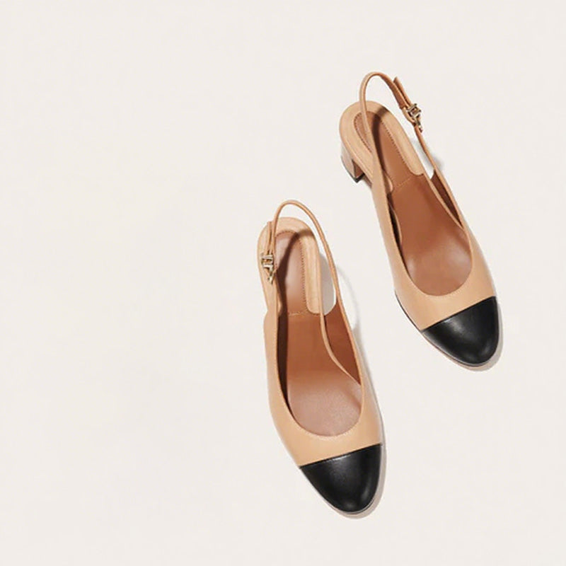 Klassische Slingpumps mit runder Spitze für Damen