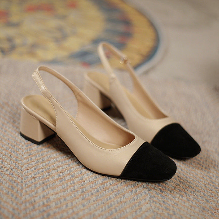 Klassische Slingpumps mit runder Spitze für Damen