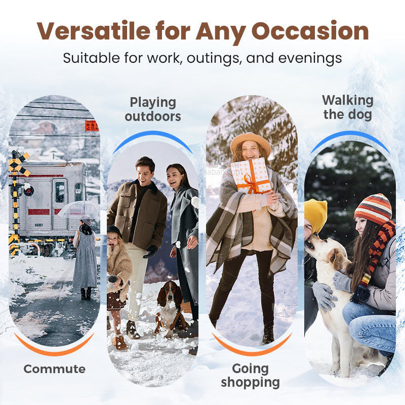 đ˘50% RABATT!!!â°Warm gefĂźtterte Damenstiefeletten mit Blockabsatz