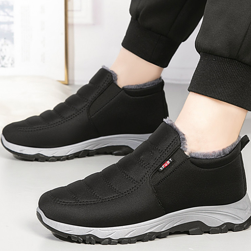 Bequeme, warme Slipper-Stiefeletten für Damen