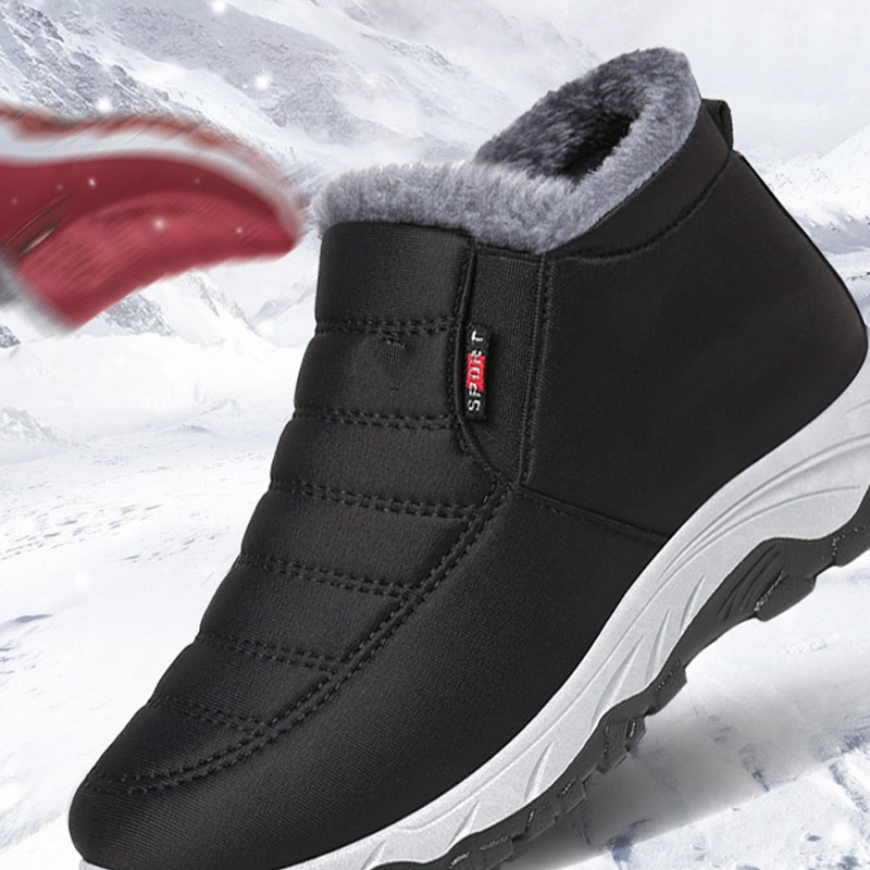 Bequeme, warme Slipper-Stiefeletten für Damen