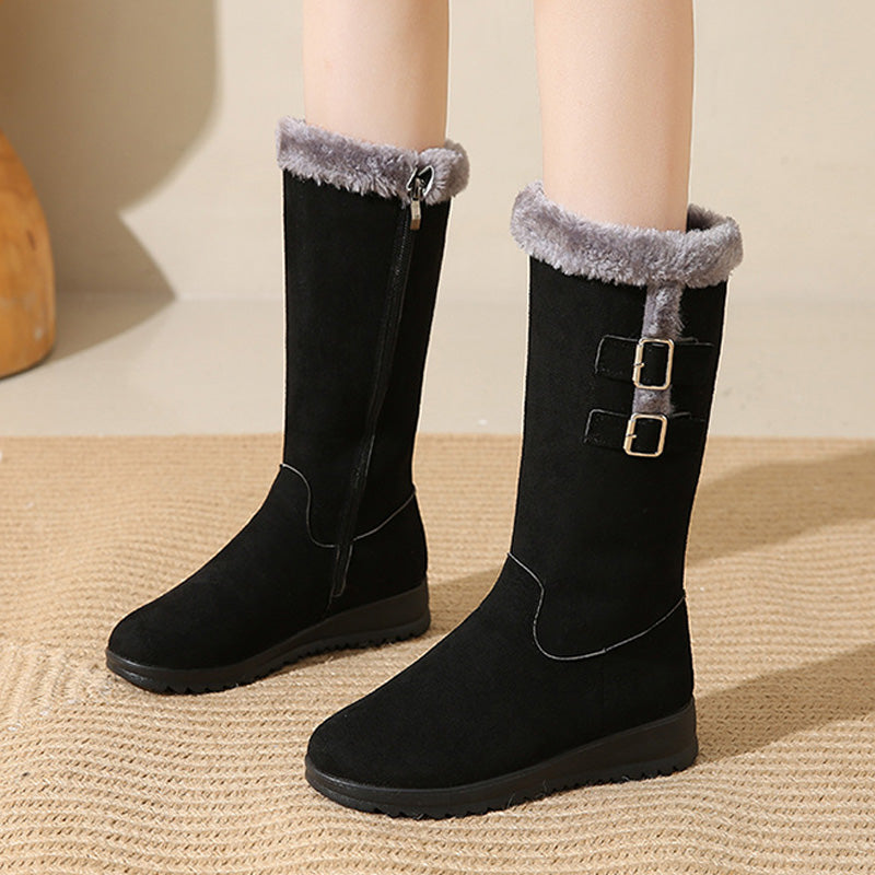 💖 💖Zeitlich begrenztes Angebot – 50 % Rabatt💥💥Damen modische wadenhohe Schneestiefel