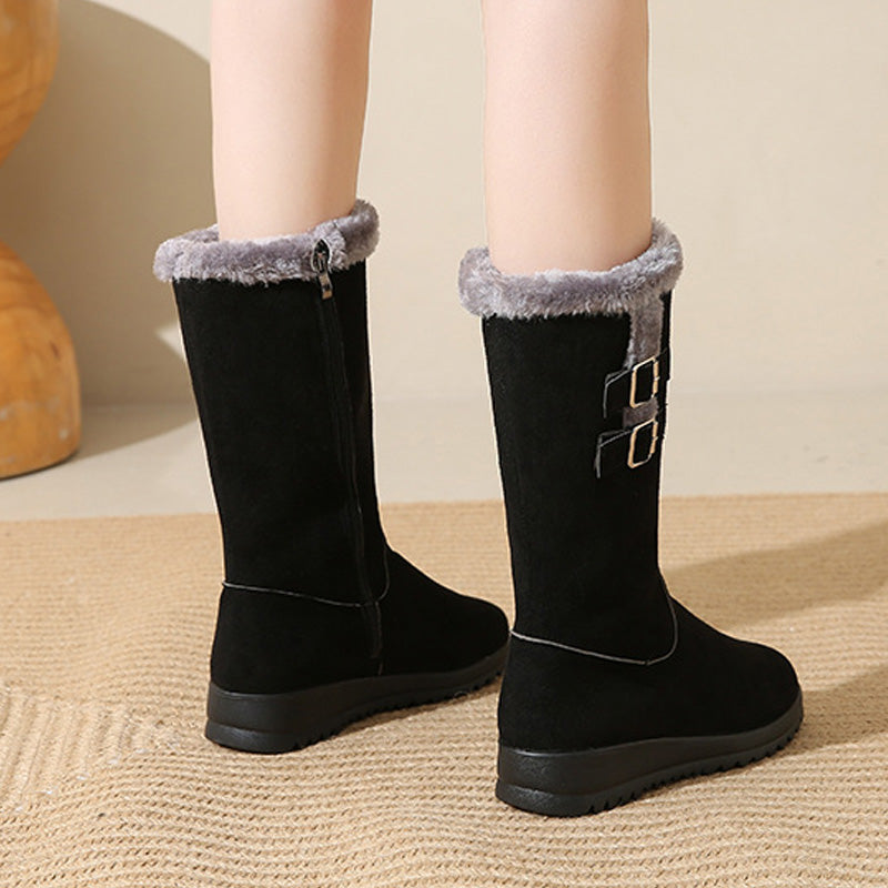 💖 💖Zeitlich begrenztes Angebot – 50 % Rabatt💥💥Damen modische wadenhohe Schneestiefel