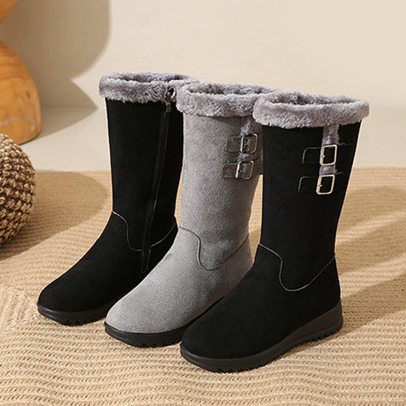 💖 💖Zeitlich begrenztes Angebot – 50 % Rabatt💥💥Damen modische wadenhohe Schneestiefel