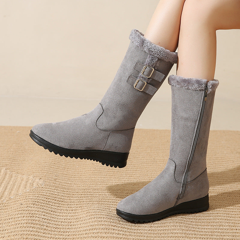 💖 💖Zeitlich begrenztes Angebot – 50 % Rabatt💥💥Damen modische wadenhohe Schneestiefel