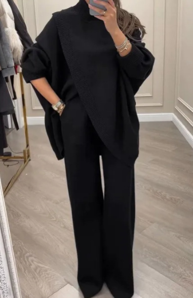 ⏳Zeitlich begrenzte Sonderaktion⏰Damen Oversize-Pullover & Hose Set