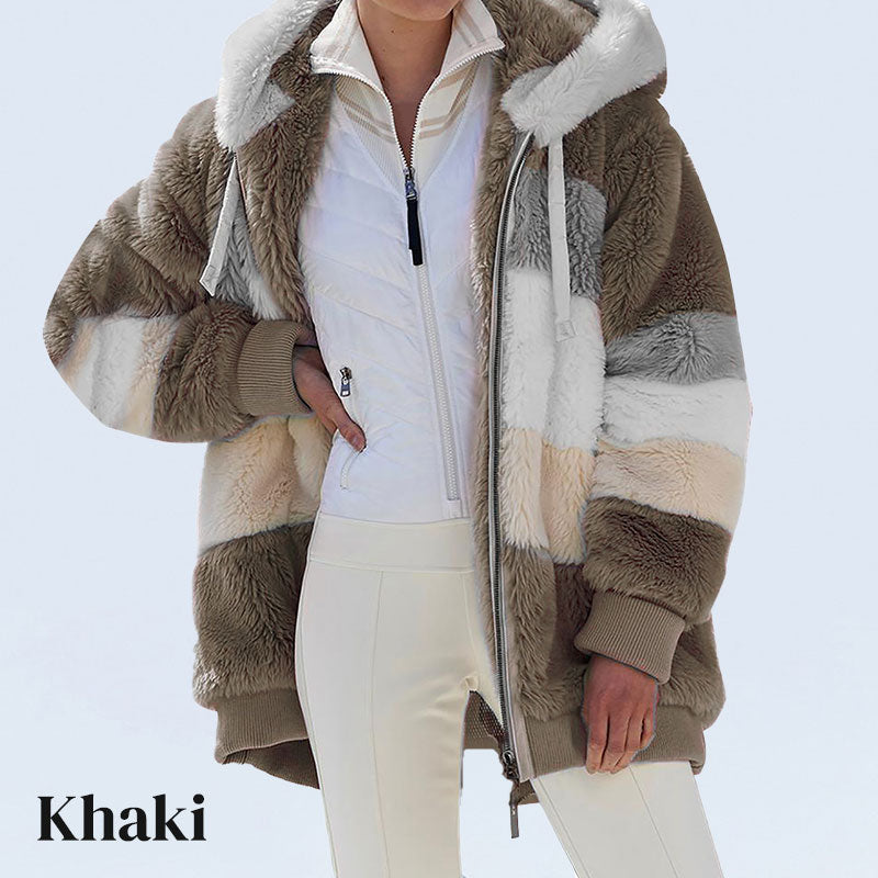 🧥 50% RABATT BLACK FRIDAY! ✨ Lässige Warme Jacke Damen - Leichtes Yeti-Mode-Design mit Wärmender Füllung für Herbst und Winter ❄️🛍️