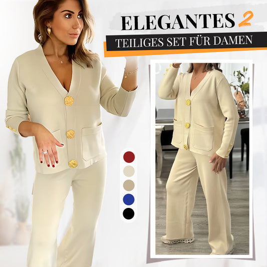 🔥50 % RABATT🖤Elegantes 2-teiliges Set für Damen