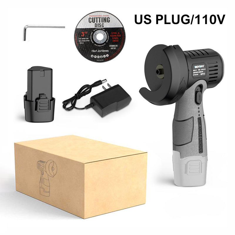 🧰12V Mini-Winkelschleifer mit Trennscheibe