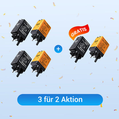 USB-C Schnellladestation mit einziehbarem Kabel – Universell einsetzbar