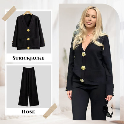 🔥50 % RABATT🖤Elegantes 2-teiliges Set für Damen