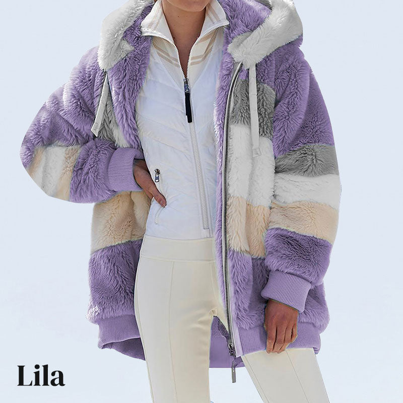 🧥 50% RABATT BLACK FRIDAY! ✨ Lässige Warme Jacke Damen - Leichtes Yeti-Mode-Design mit Wärmender Füllung für Herbst und Winter ❄️🛍️