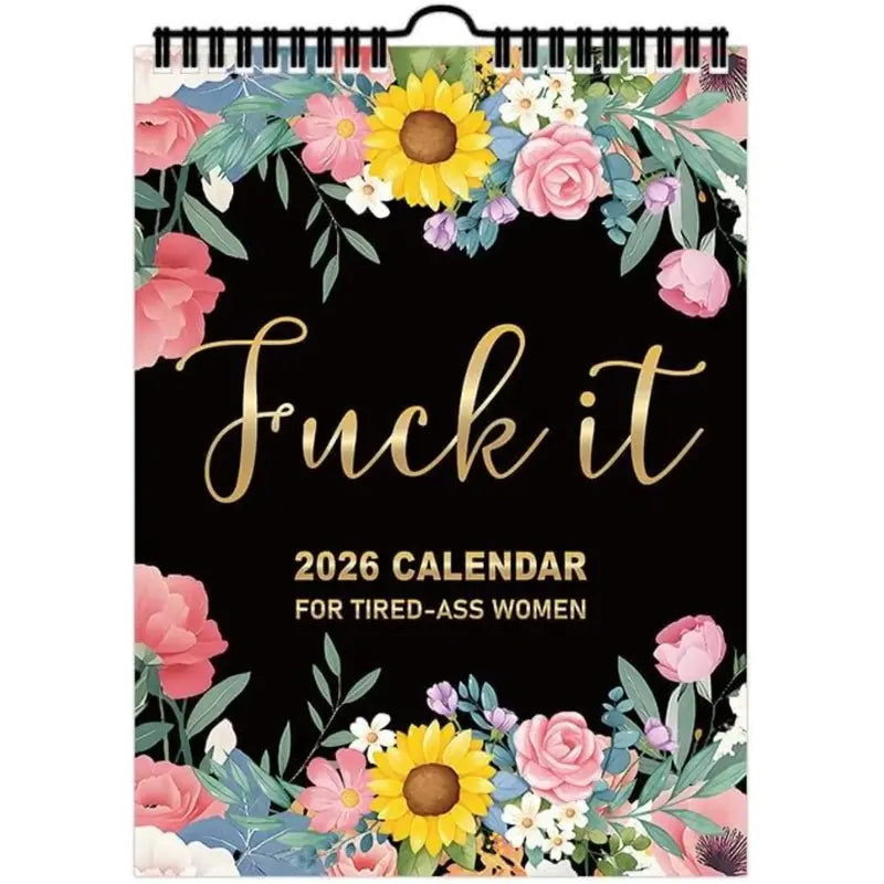 📅Kalender für verrückte Frauen, 12-Monats-Wandkalender, geeignet fürs Homeoffice, ein witziges und originelles Geschenk