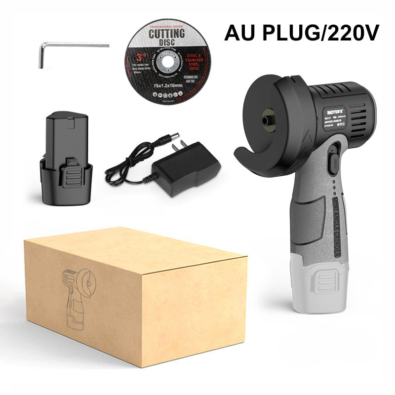 🧰12V Mini-Winkelschleifer mit Trennscheibe