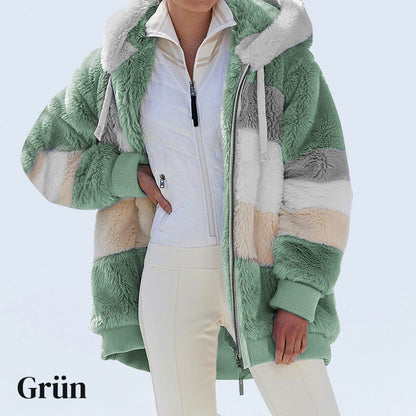 🧥 50% RABATT BLACK FRIDAY! ✨ Lässige Warme Jacke Damen - Leichtes Yeti-Mode-Design mit Wärmender Füllung für Herbst und Winter ❄️🛍️