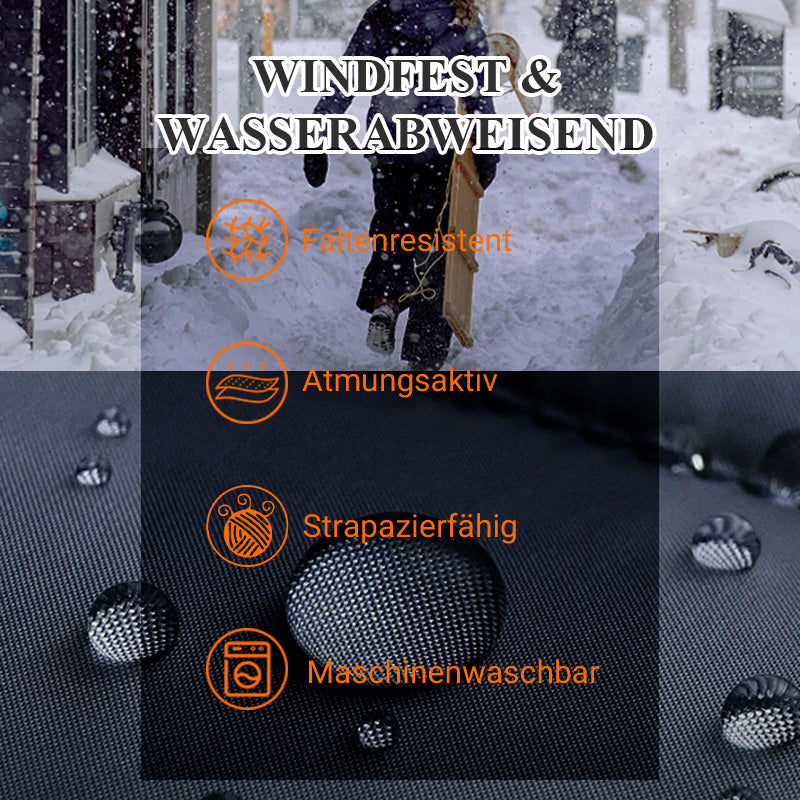 ❄️Winterschlussverkauf – 50% RABATT❄️Damen Midi-Parka mit Strickärmeln