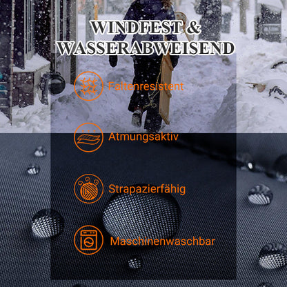 ❄️Winterschlussverkauf – 50% RABATT❄️Damen Midi-Parka mit Strickärmeln