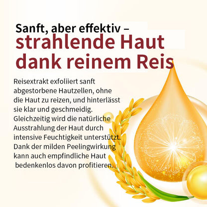 [Dr. Melaxin Official] Peel Shot Glow-Reis-Ampullen-Duo – Seren zum Aufhellen, Peelen und Befeuchten – Für alle Hauttypen geeignet