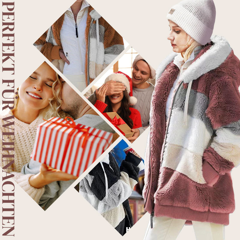 🧥 50% RABATT BLACK FRIDAY! ✨ Lässige Warme Jacke Damen - Leichtes Yeti-Mode-Design mit Wärmender Füllung für Herbst und Winter ❄️🛍️