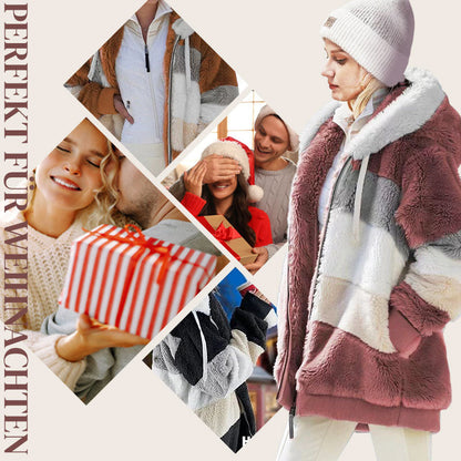 🧥 50% RABATT BLACK FRIDAY! ✨ Lässige Warme Jacke Damen - Leichtes Yeti-Mode-Design mit Wärmender Füllung für Herbst und Winter ❄️🛍️