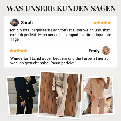 🔥50 % RABATT🖤Elegantes 2-teiliges Set für Damen