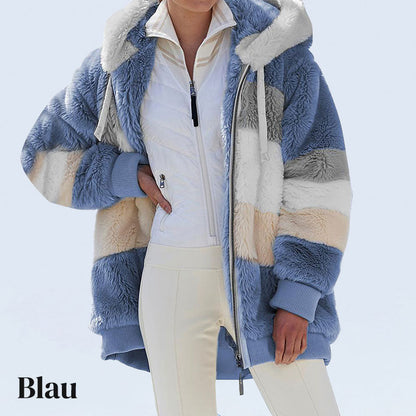 🧥 50% RABATT BLACK FRIDAY! ✨ Lässige Warme Jacke Damen - Leichtes Yeti-Mode-Design mit Wärmender Füllung für Herbst und Winter ❄️🛍️