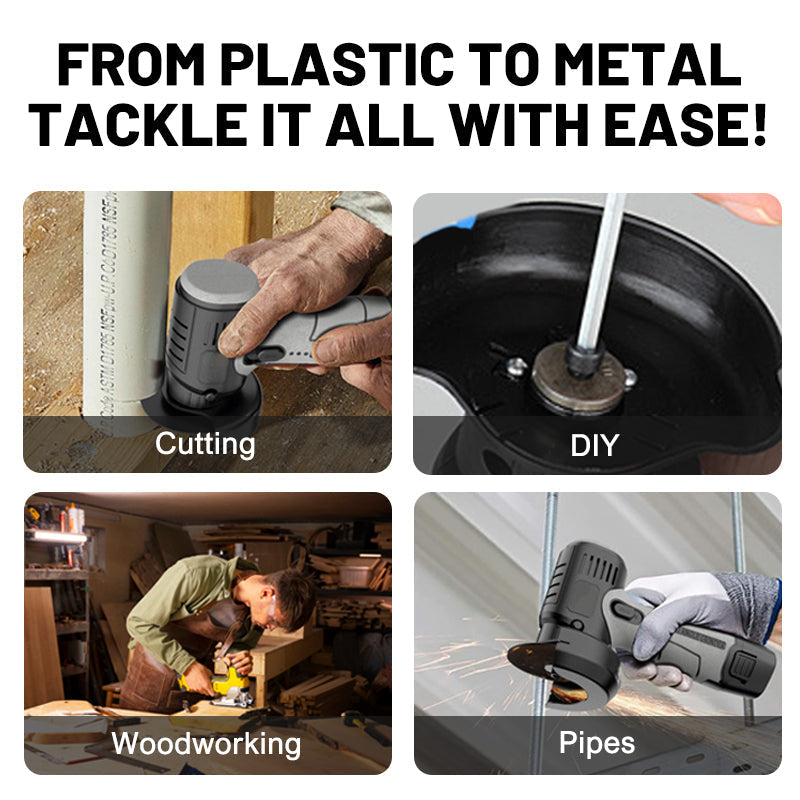 🧰12V Mini-Winkelschleifer mit Trennscheibe