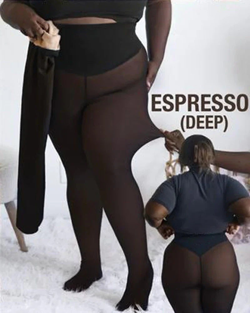 ❄️Heißer Verkauf 50 % Rabatt!!⚡Über 50.000 Stück verkauft!❄️Fleece-Leggings mit einer Naht für eine schöne Silhouette✨✨Bleiben Sie warm. Sehen Sie gut aus. 💕