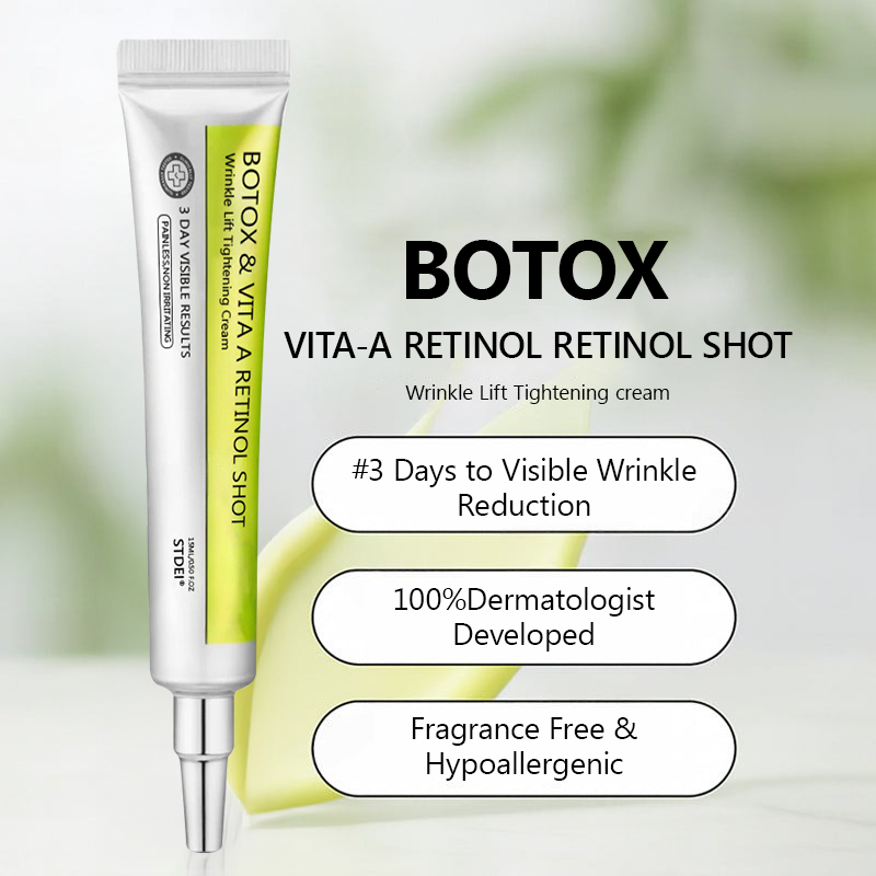 𝑶𝒇𝒇𝒊𝒄𝒊𝒂𝒍 𝑺𝒕𝒐𝒓𝒆👍| Erhalten Sie jetzt jugendliche Haut zurück 💫STDEI® BOTOX & VITA A RETINOL SHOT Faltenstraffende Creme