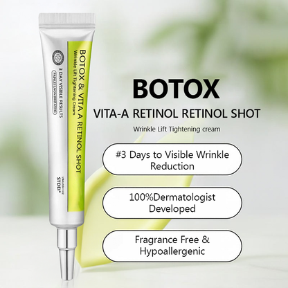 𝑶𝒇𝒇𝒊𝒄𝒊𝒂𝒍 𝑺𝒕𝒐𝒓𝒆👍| Erhalten Sie jetzt jugendliche Haut zurück 💫STDEI® BOTOX & VITA A RETINOL SHOT Faltenstraffende Creme