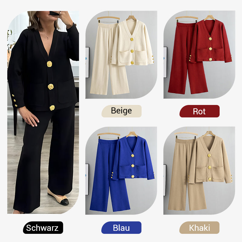 🔥50 % RABATT🖤Elegantes 2-teiliges Set für Damen