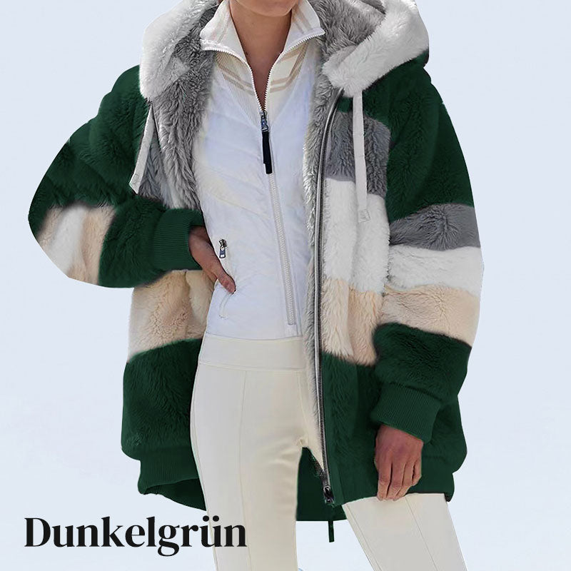 🧥 50% RABATT BLACK FRIDAY! ✨ Lässige Warme Jacke Damen - Leichtes Yeti-Mode-Design mit Wärmender Füllung für Herbst und Winter ❄️🛍️