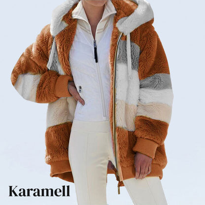 🧥 50% RABATT BLACK FRIDAY! ✨ Lässige Warme Jacke Damen - Leichtes Yeti-Mode-Design mit Wärmender Füllung für Herbst und Winter ❄️🛍️