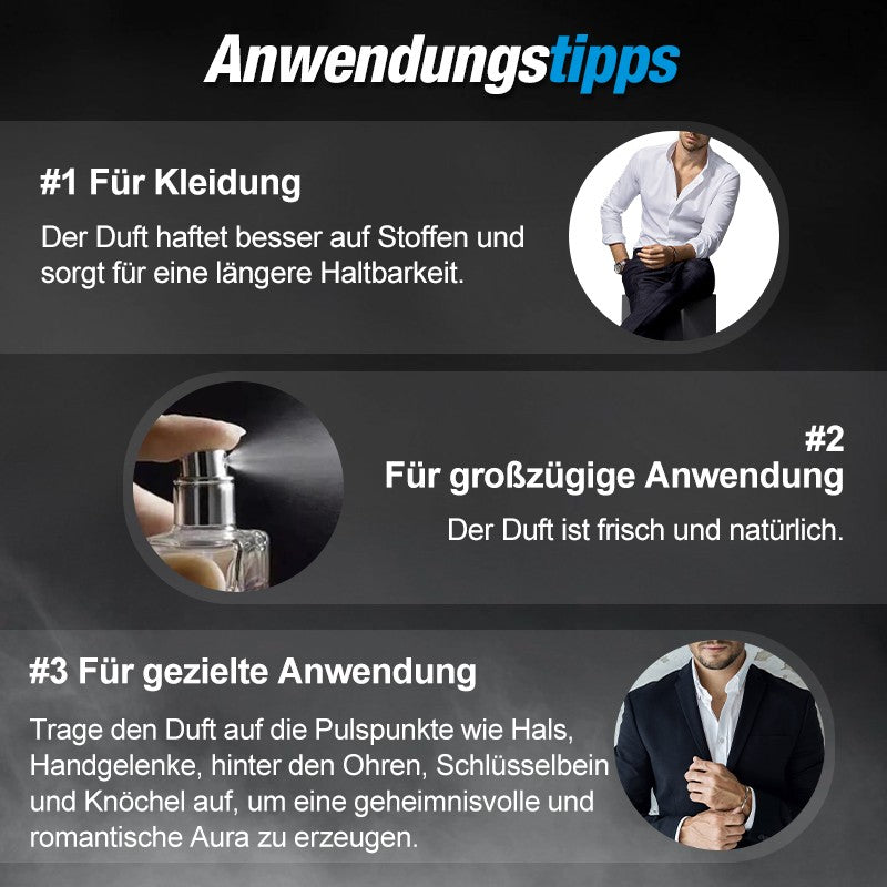🚀Lang anhaltendes Pheromon-Kölnischwasser für Männer❤️‍🔥 – „Midnight Ember“-Extrakt | Auf Ölbasis 30 %+, 24-Stunden-Sillage, Amber-Vanille-Gewürz 🌙🔥