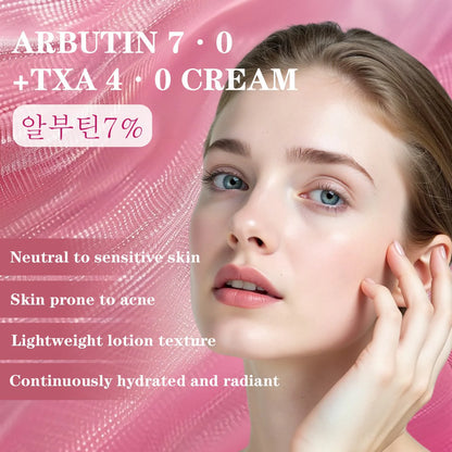 Arbutin 7 % + Tranexamsäure 4 % Creme