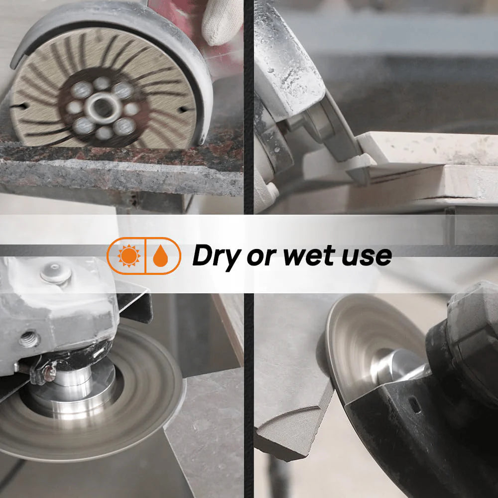 ⏳Sconto del 50% per un periodo limitato💥Mola angolare diamantata zincata