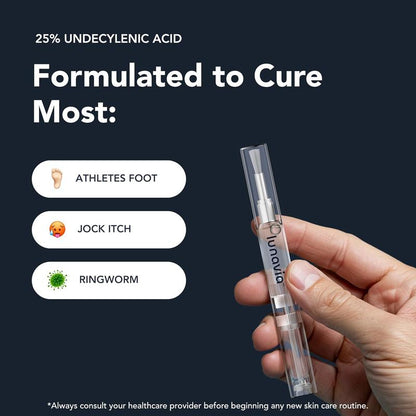 [Lunavia Official]Antimykotischer Stift – UNDECYLENSÄURE 25 % – Heilt die meisten Fälle von Fußpilz, Juckreiz im Leistenbereich und Ringelflechte