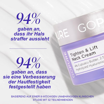 [GOPure offiziell] Halscreme – Straffende Lifting-Creme für schlaffe Haut