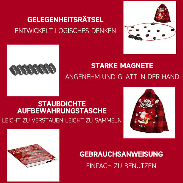 🎅Geschenktüten zu Weihnachten 🎁 Magnetisches Schachspiel🔥