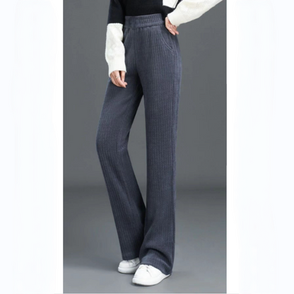 🚶👖Neue Slim Fit Damenhose mit breitem Gummibund🍁New für den Herbst✨