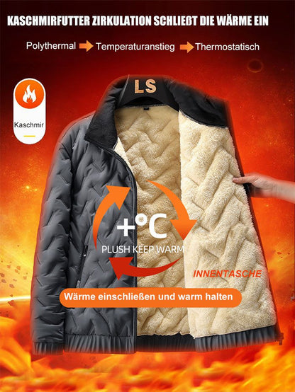 🔥Begrenzte Zeit 50% Rabatt 🔥Doppellagige warme Lambswool-Daunenjacke